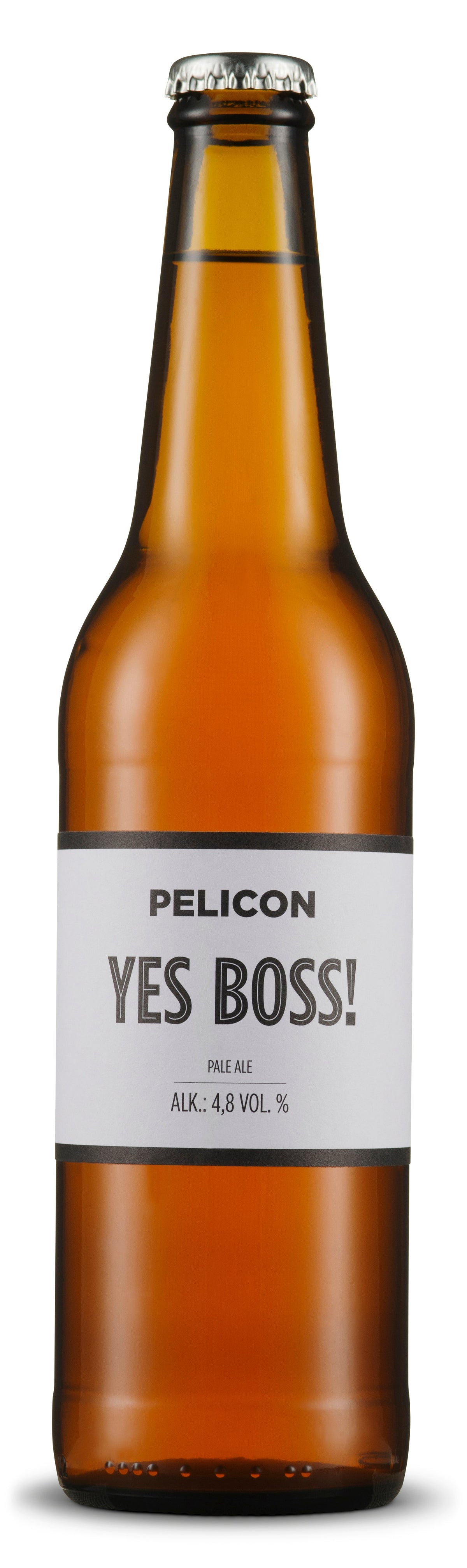 Yes Boss! – pale ale 4,8 % – 500 ml – Pelicon