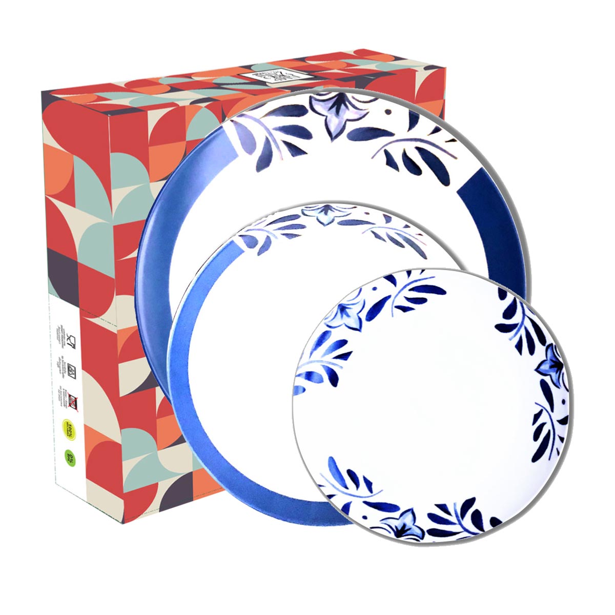 CERAMICA SANTORINI - POSTO TAVOLA - EMPORIO ZANI