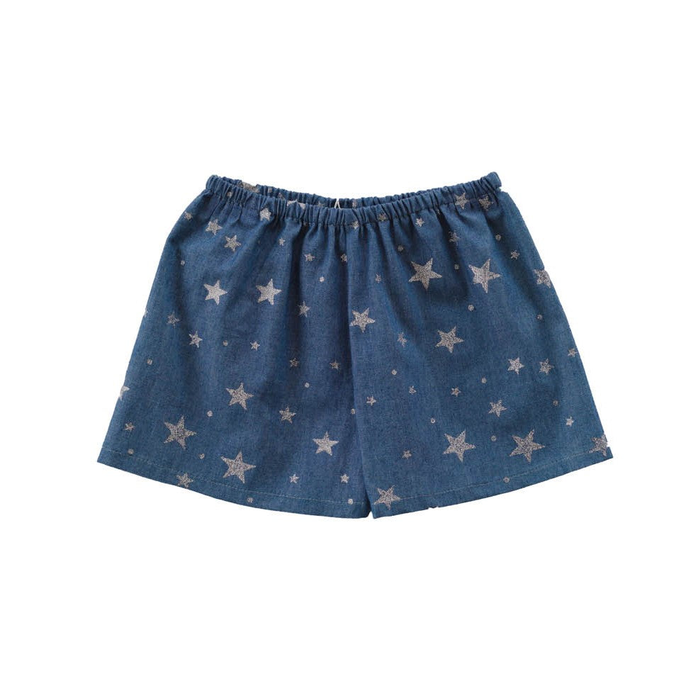 SILVER STAR PRINTED CULOTTE