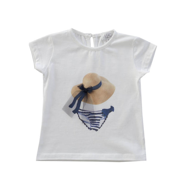 TRIKO S KLOBOUKEM A POTISKEM BIKINI