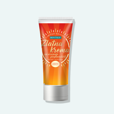 BIOVITALIS Zlatna krema za očuvanje preplanulosti