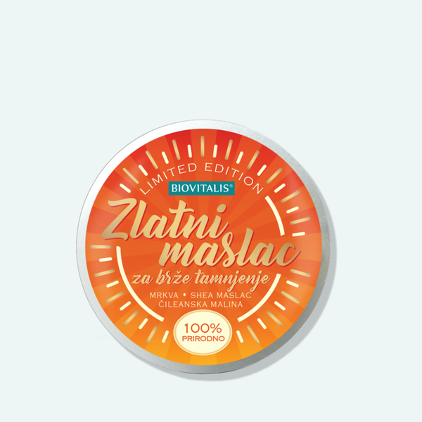 BIOVITALIS Zlatni maslac za brže tamnjenje