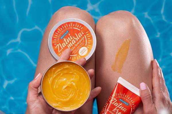 Golden Tanning Set