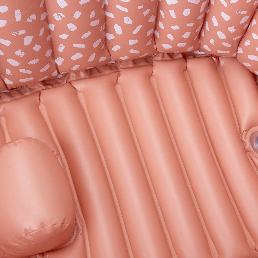 Spot Bliss | Bañera Inflable para Bebés Rosa/Blanca
