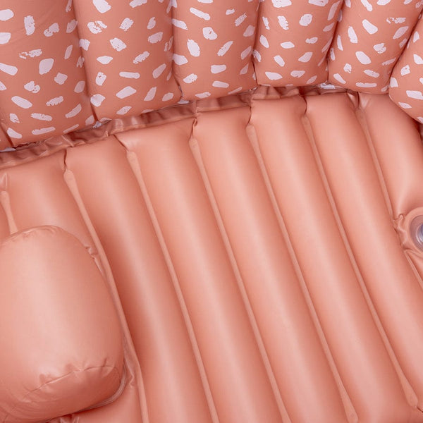 Spot Bliss | Bañera Inflable para Bebés Rosa/Blanca