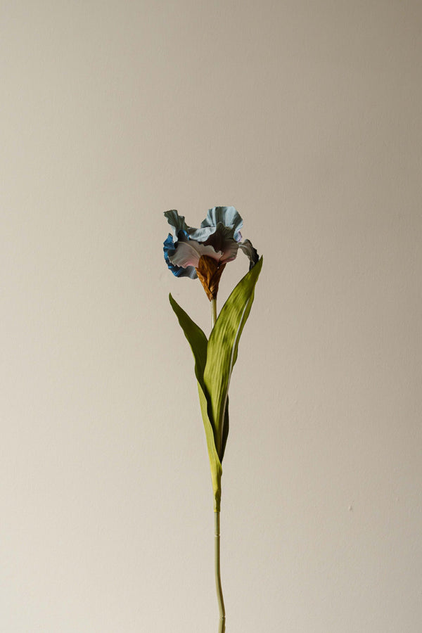 Indore Silva - Iris - Purple - artificial branch - silk