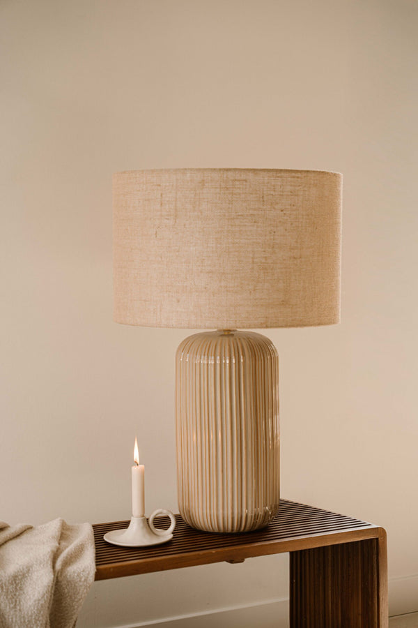 Indore Home - Verona - L - Schemerlamp - Beige