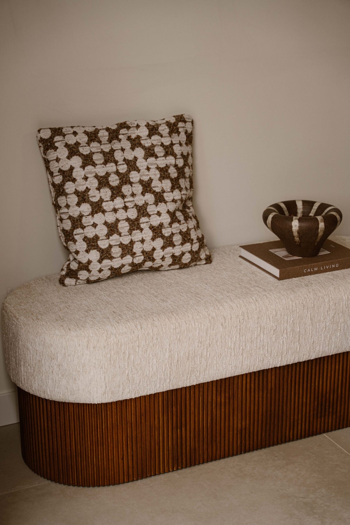 Indore Home - Carlton - Bench - Beige