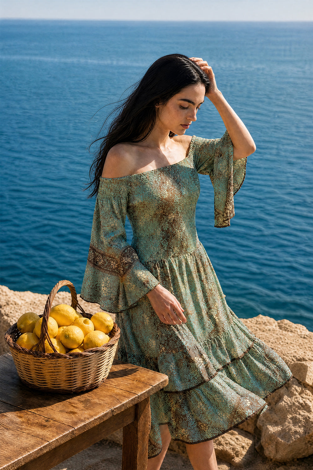 Abito Corto Gipsy 100% Made in Italy - Barone Firenze