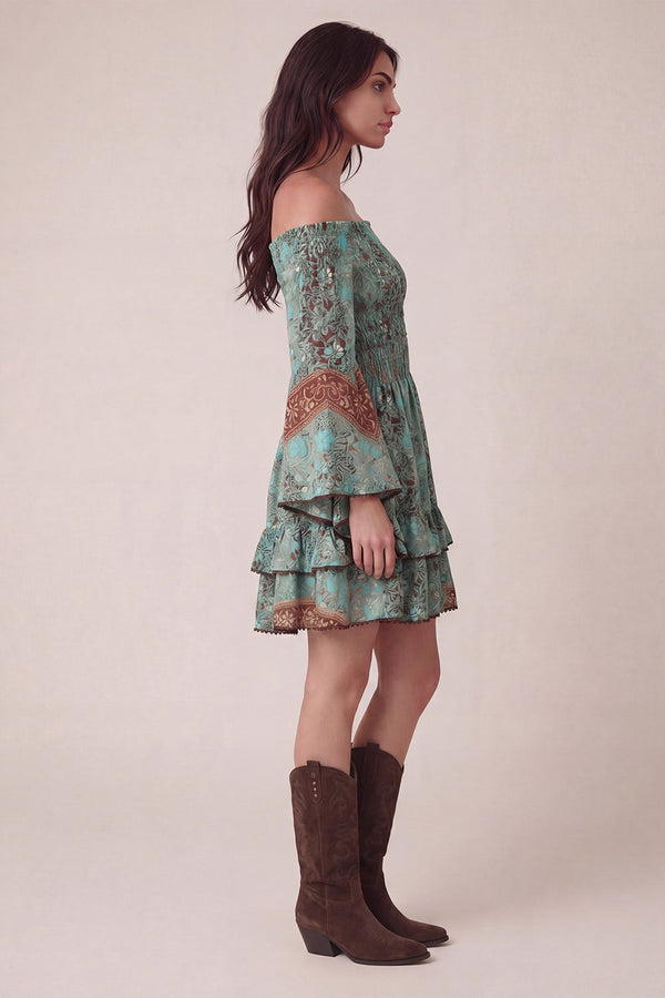 Abito Corto Gipsy 100% Made in Italy - Barone Firenze