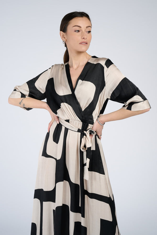 Abito Lungo Nero - Barone Firenze