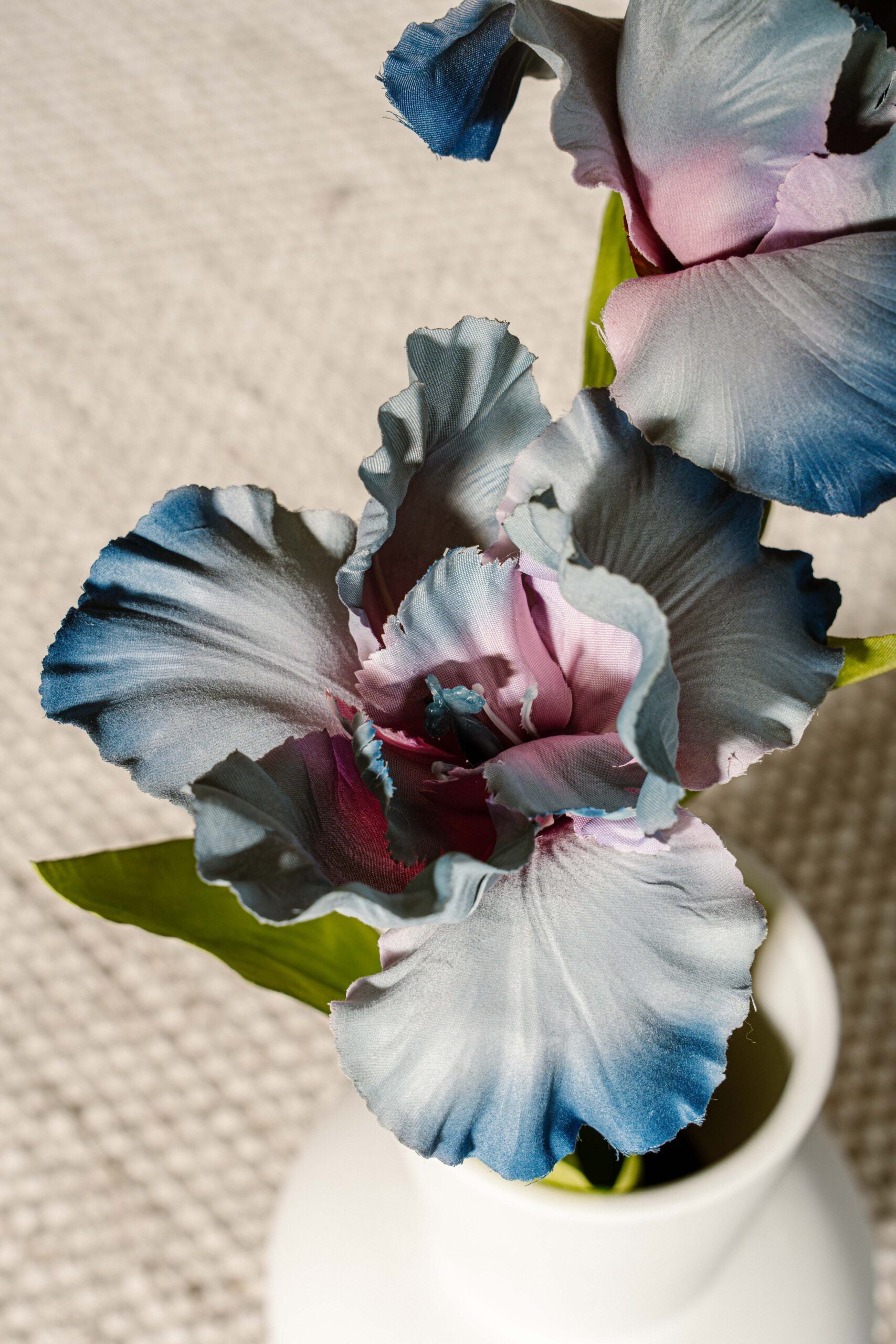 Indore Silva - Iris - Purple - artificial branch - silk