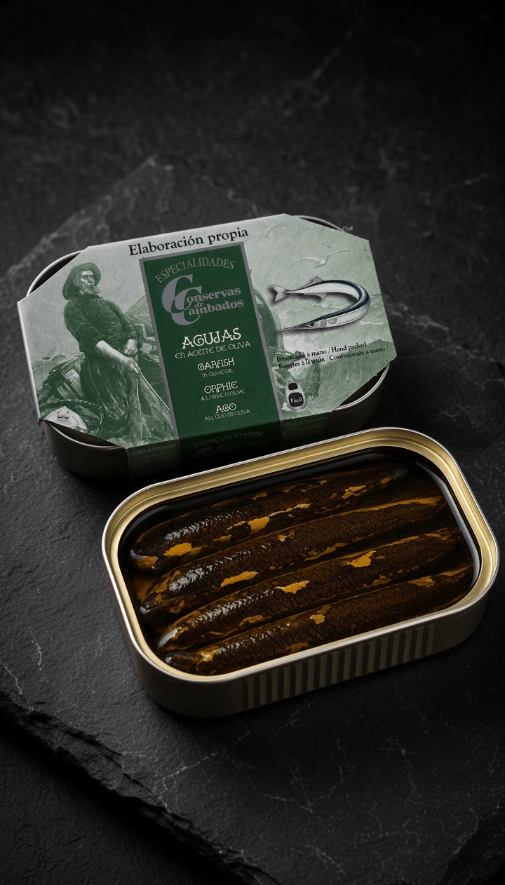 Agujas en Aceite de Oliva - Marisco Rías Baixas
