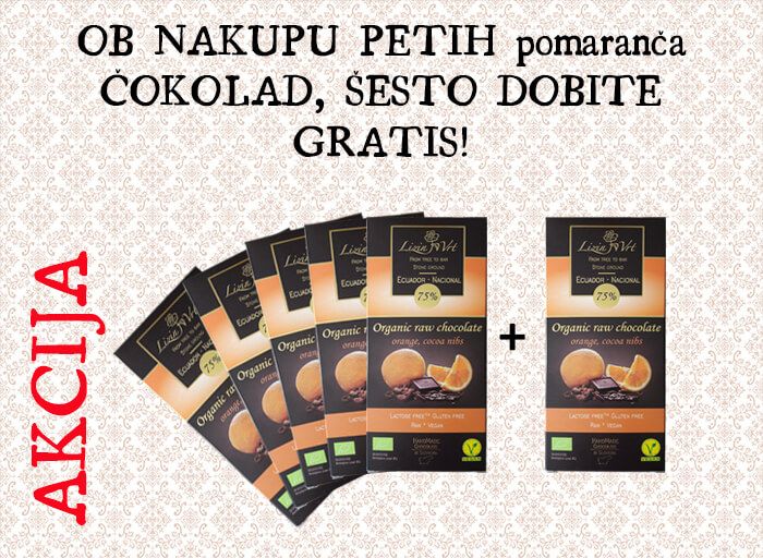 PROMOTION chocolate orange 5+1 free
