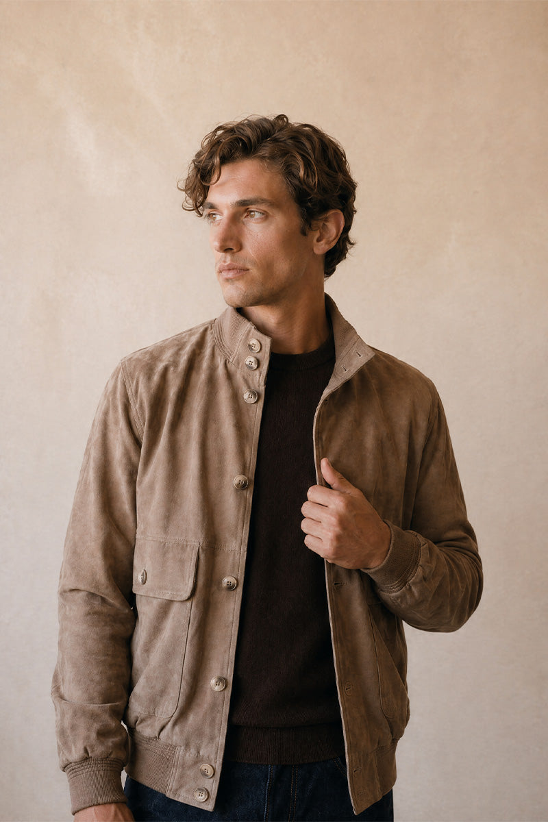 Aldo Suede Taupe Polo