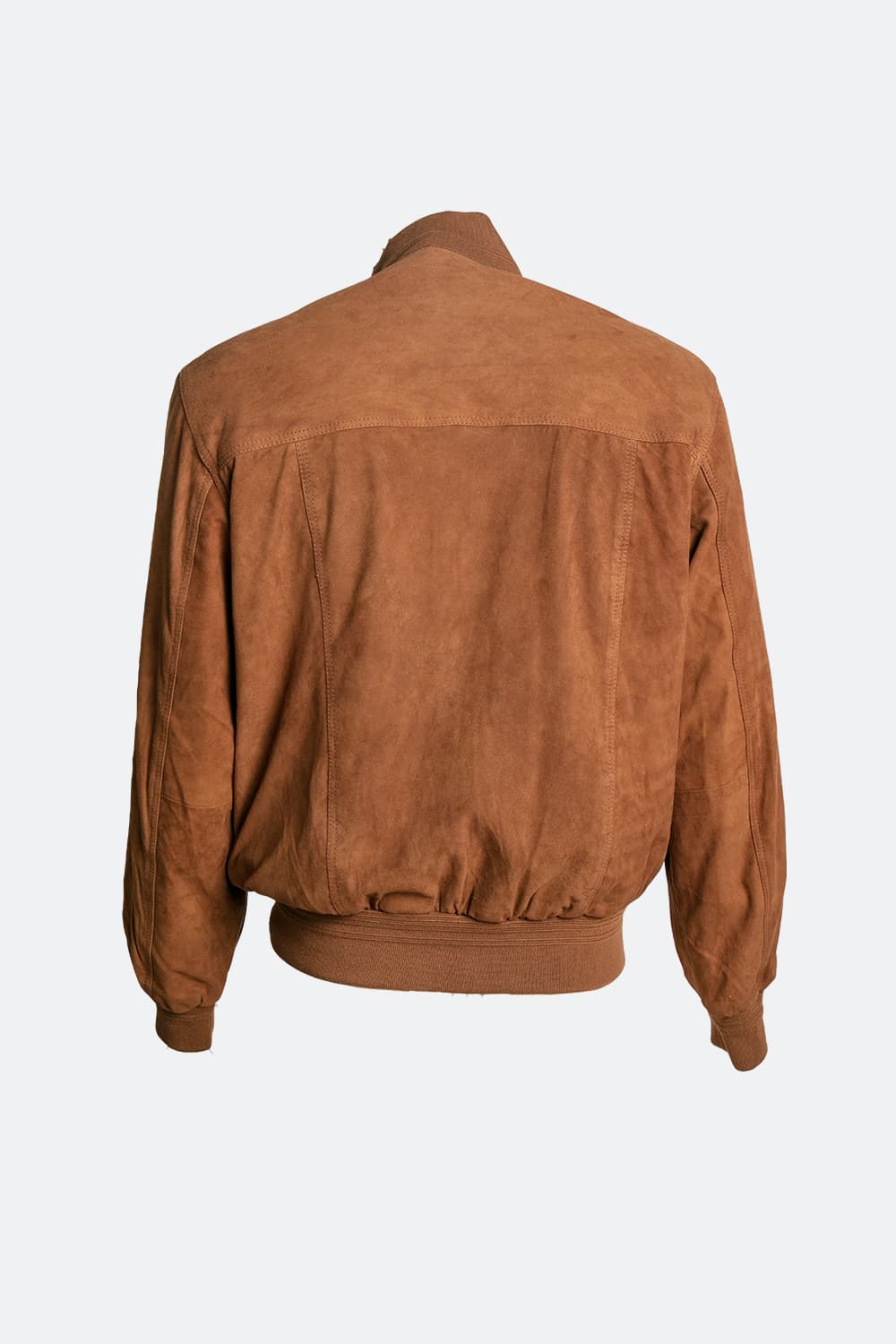 Aldo Polo Camoscio giacca uomo 100% vera pelle Made in Italy - Barone Firenze