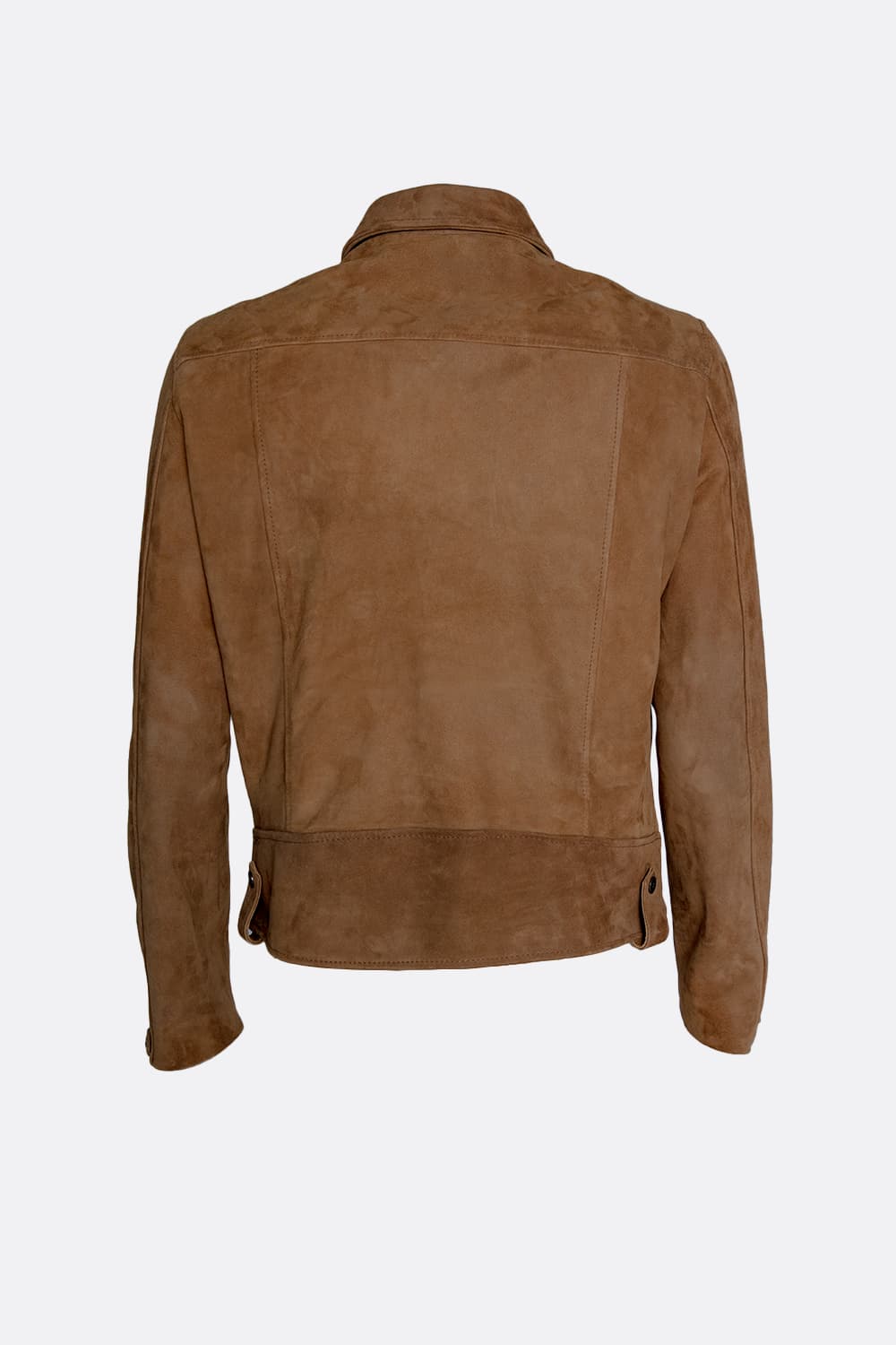 Ale Giacca Camoscio 100% vera pelle Made in Italy - Barone Firenze