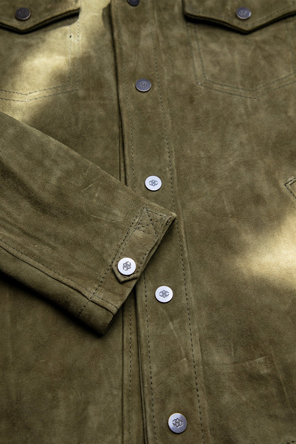 Ale Unlined Suede Green