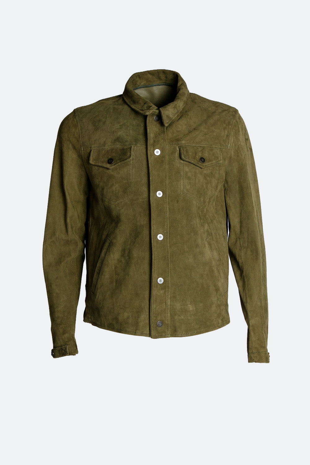 Ale Unlined Suede Green