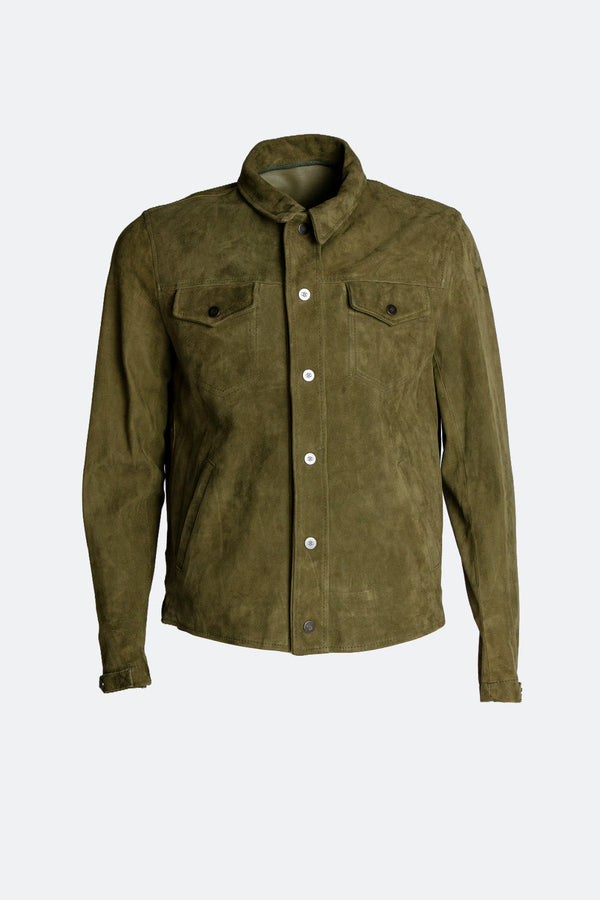 Ale Unlined Suede Green