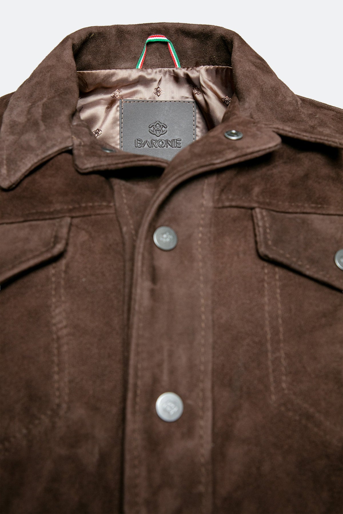 Ale Dark Brown Suede