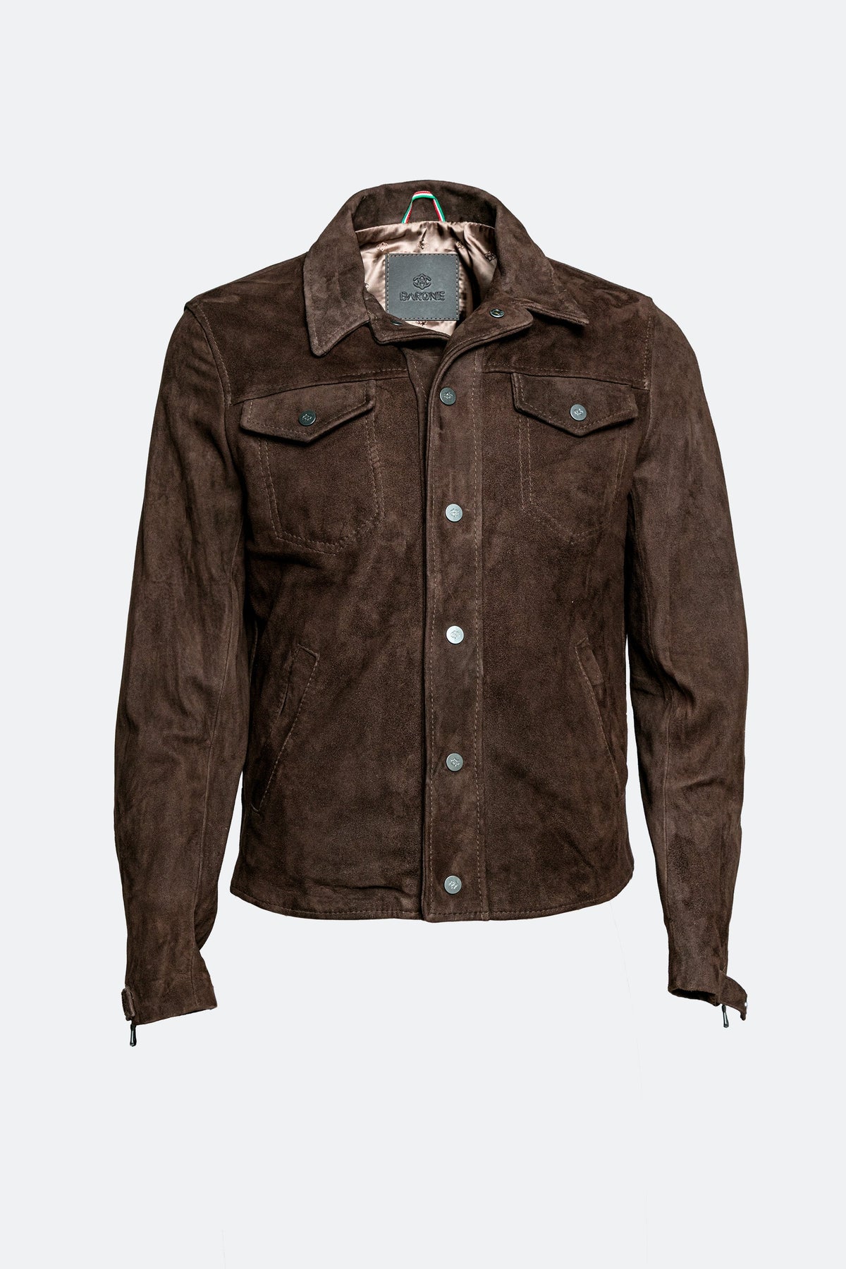Ale Dark Brown Suede