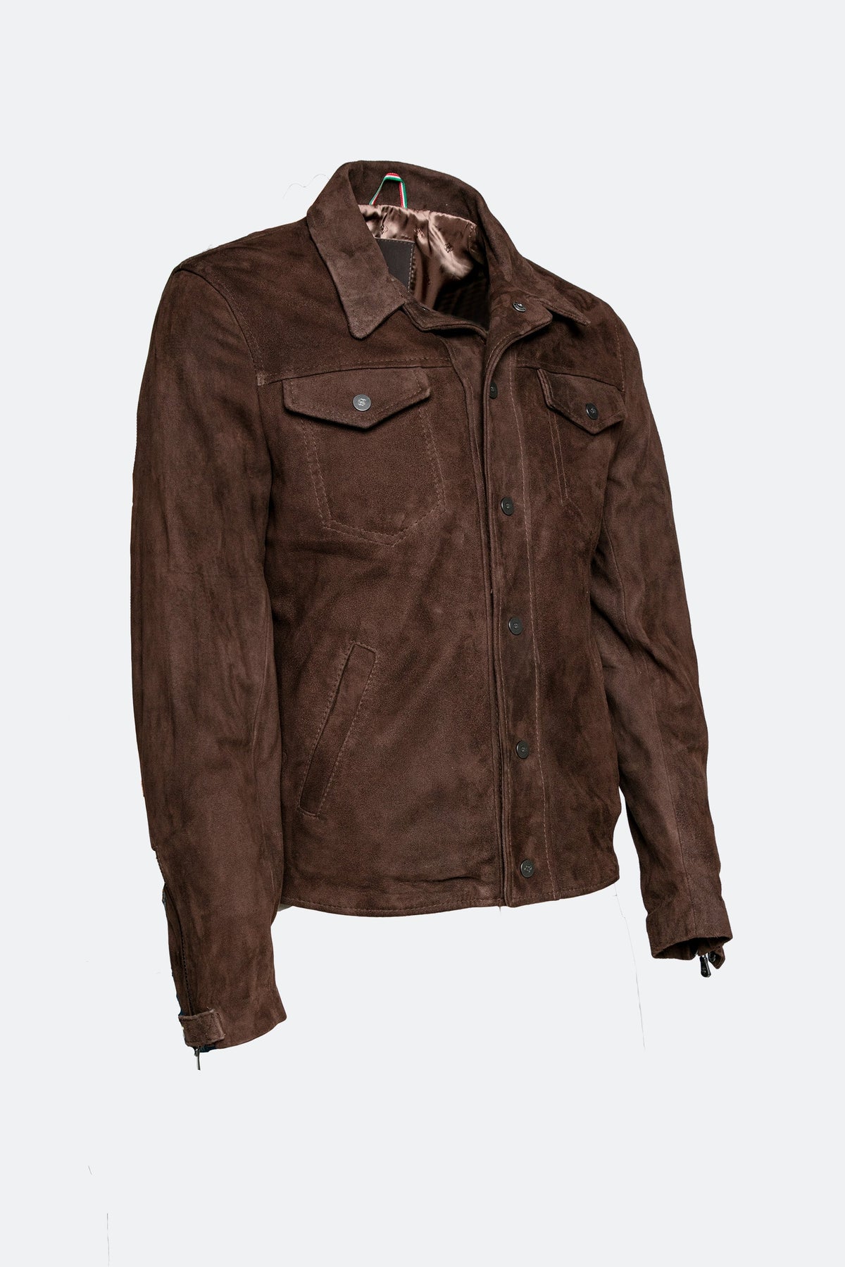 Ale Dark Brown Suede