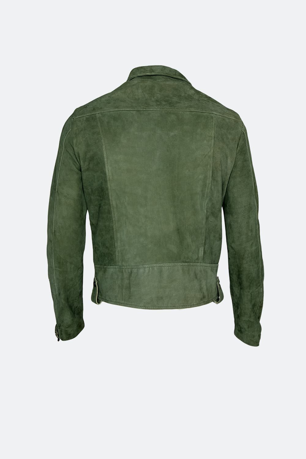Ale camoscio verde 100% vera pelle Made in Italy - Barone Firenze
