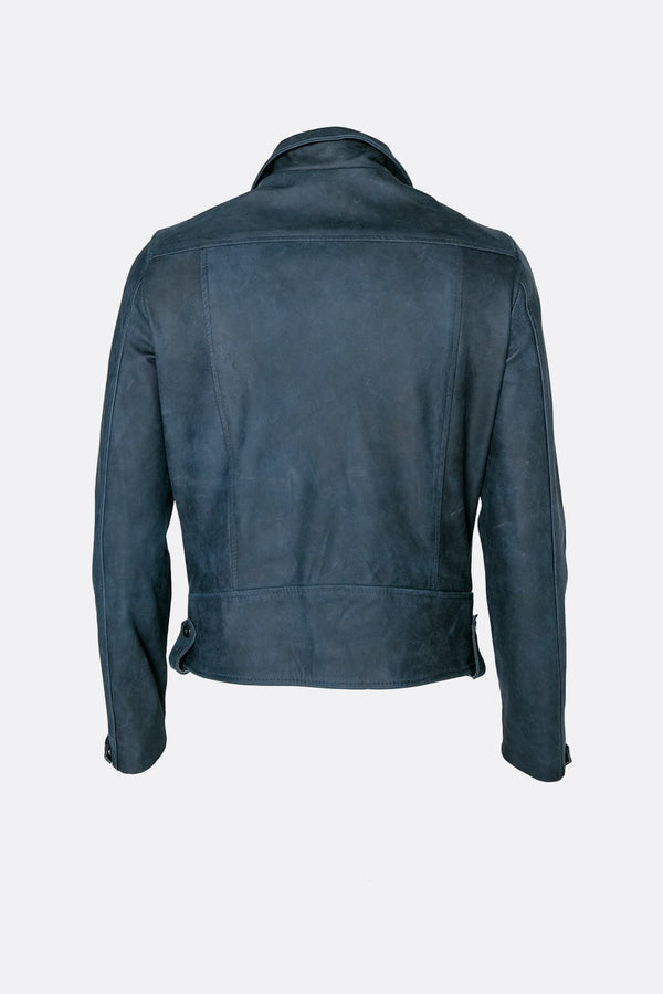 Ale Giacca oleata 100% vera pelle Made in Italy - Barone Firenze