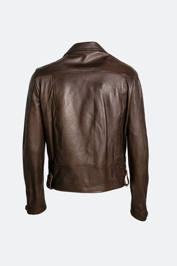 Ale Vegetale giacca uomo 100% vera pelle Made in Italy - Barone Firenze