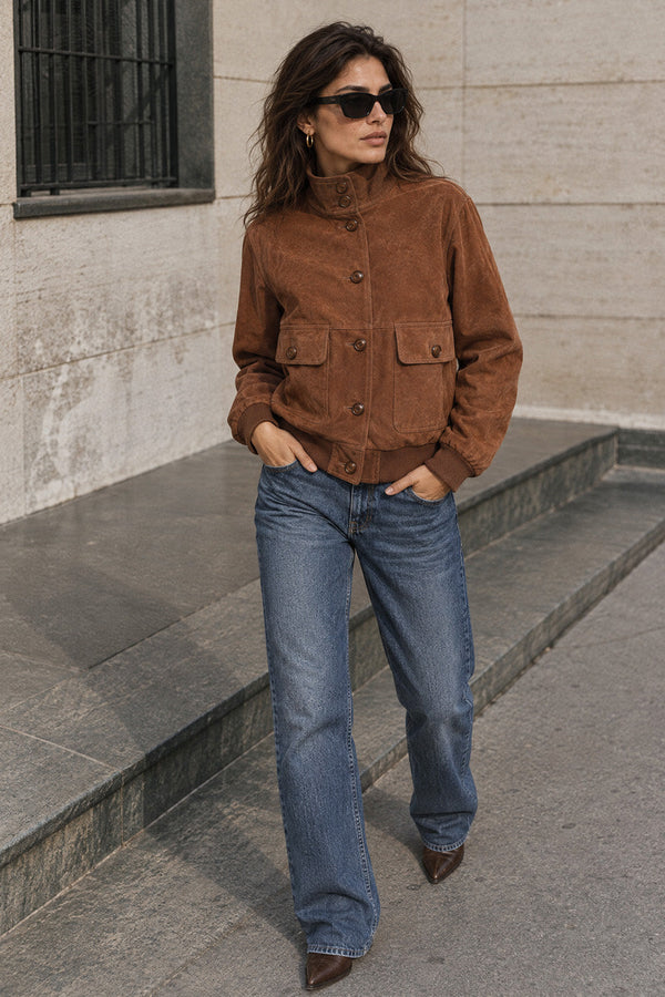 Alma Suede Leather