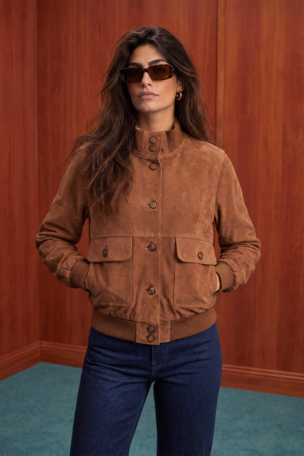 Alma Suede Leather