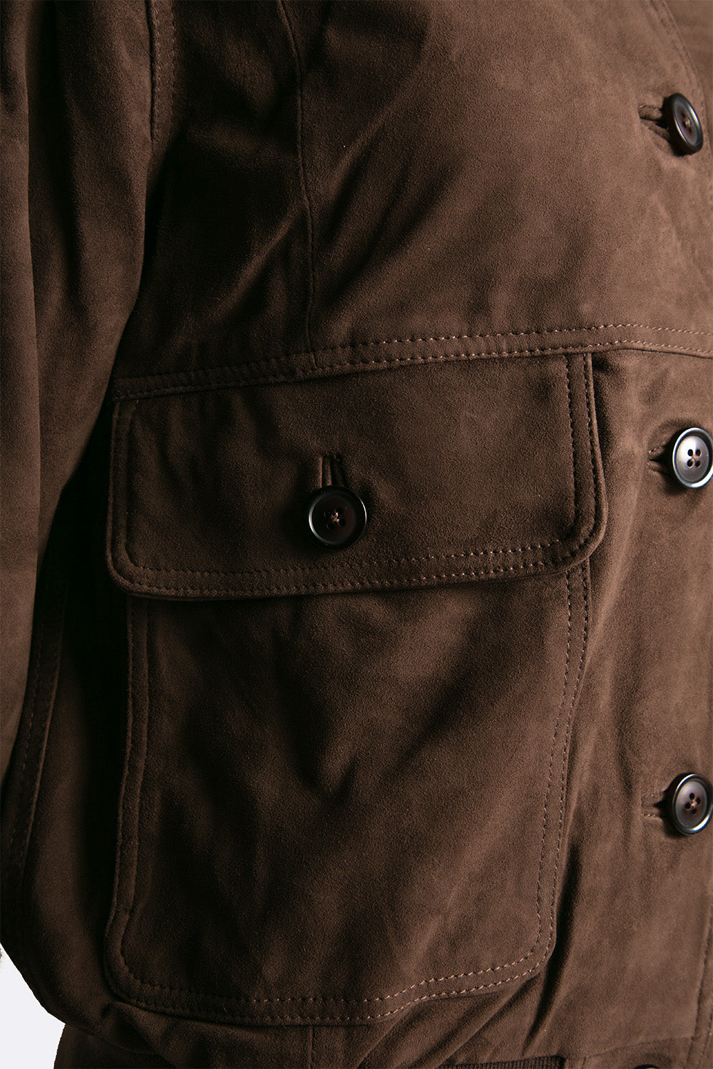 Alma Suede Dark Brown
