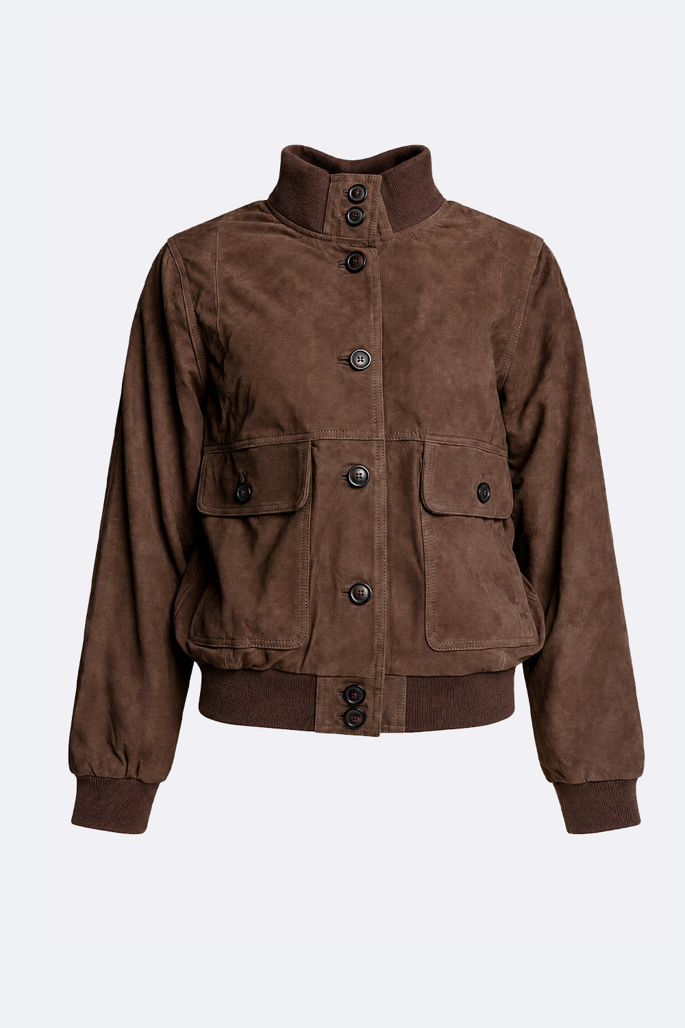 Alma Suede Dark Brown