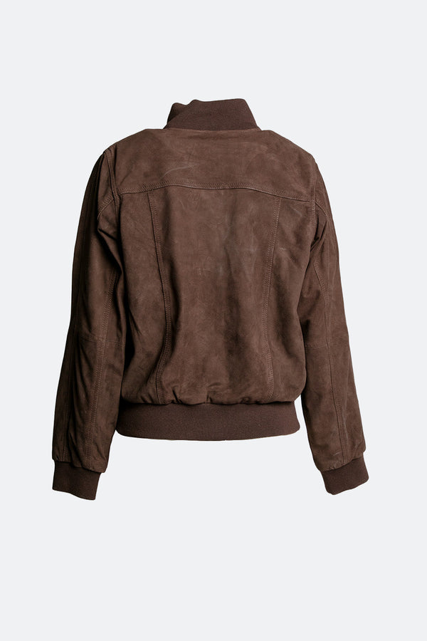 Alma Suede Dark Brown