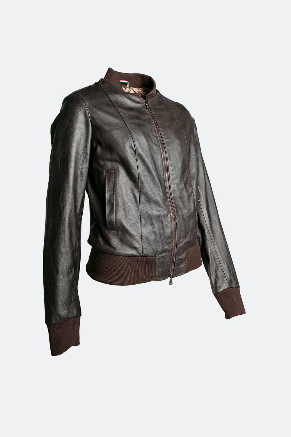 Ambra Giacca donna 100% vera pelle Made in Italy - Barone Firenze