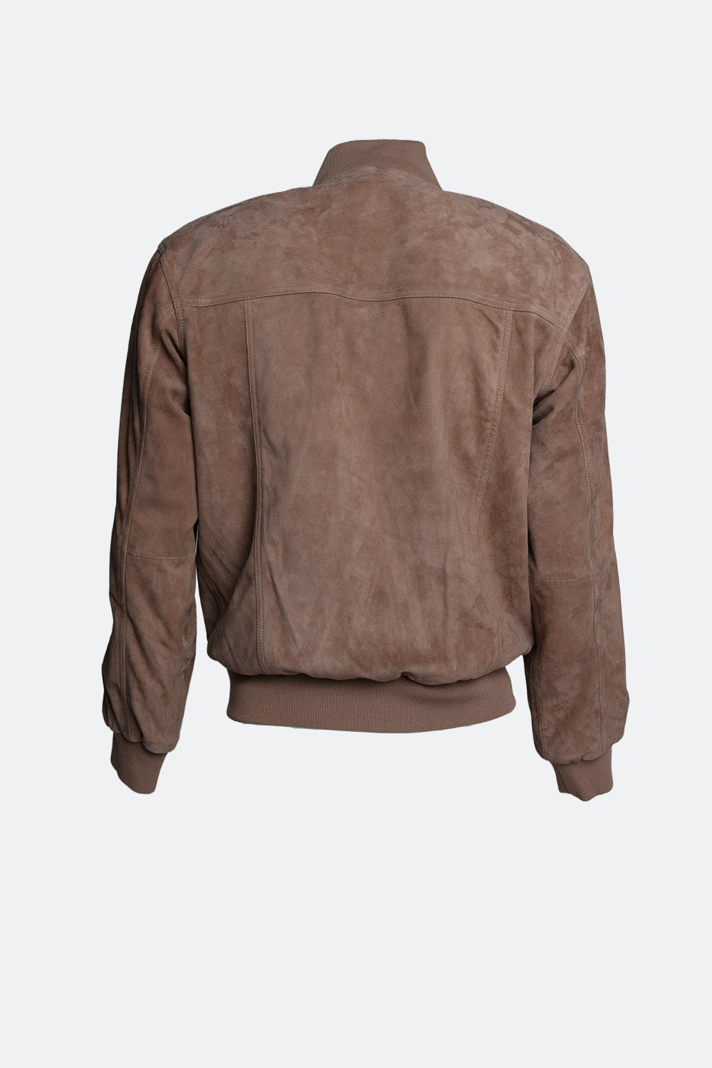 Amedeo camoscio giacca da uomo 100% vera pelle Made in Italy - Barone Firenze