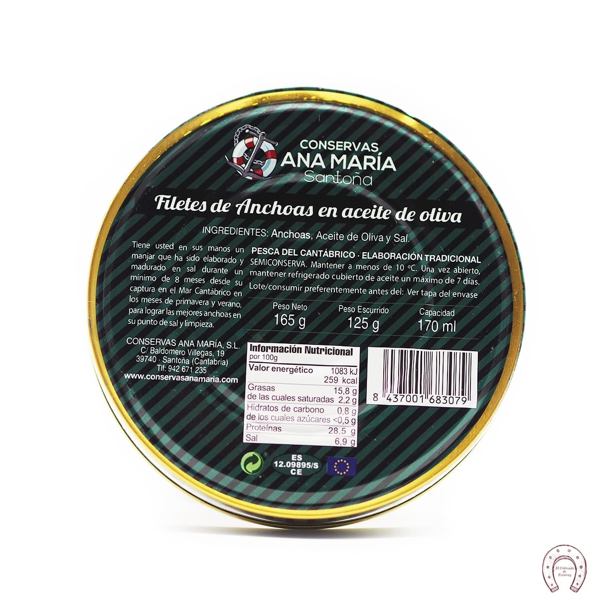 Anchoa Santoña AVOE