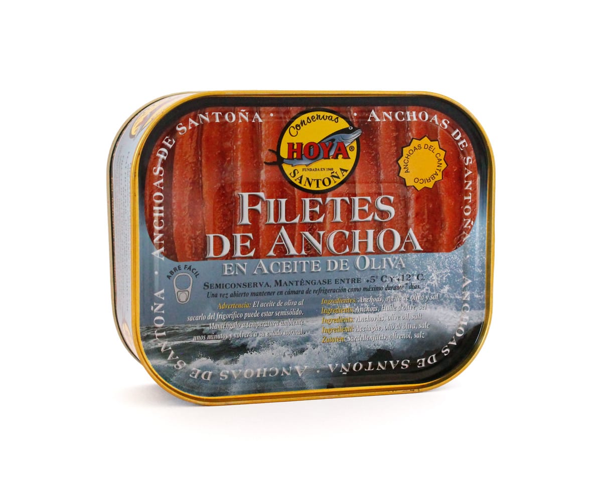 Cantabrian Anchovies in Olive Oil HOYA 360g