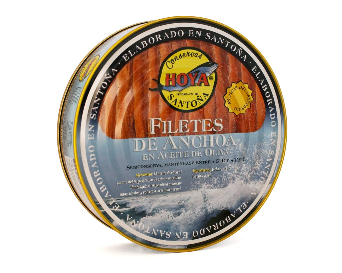 Cantabrian Anchovies in Olive Oil HOYA 500g