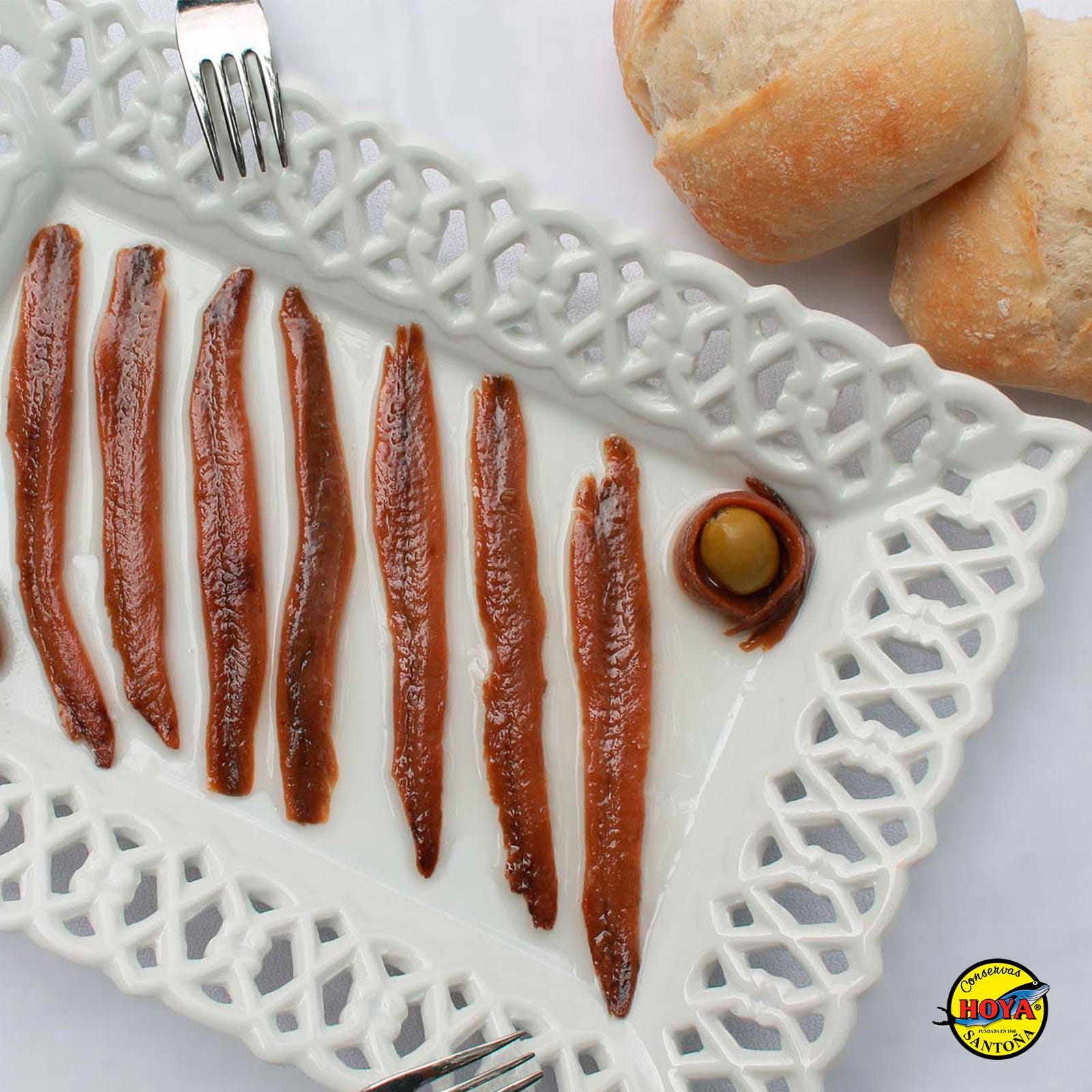 Cantabrian Anchovies in Olive Oil HOYA 250g