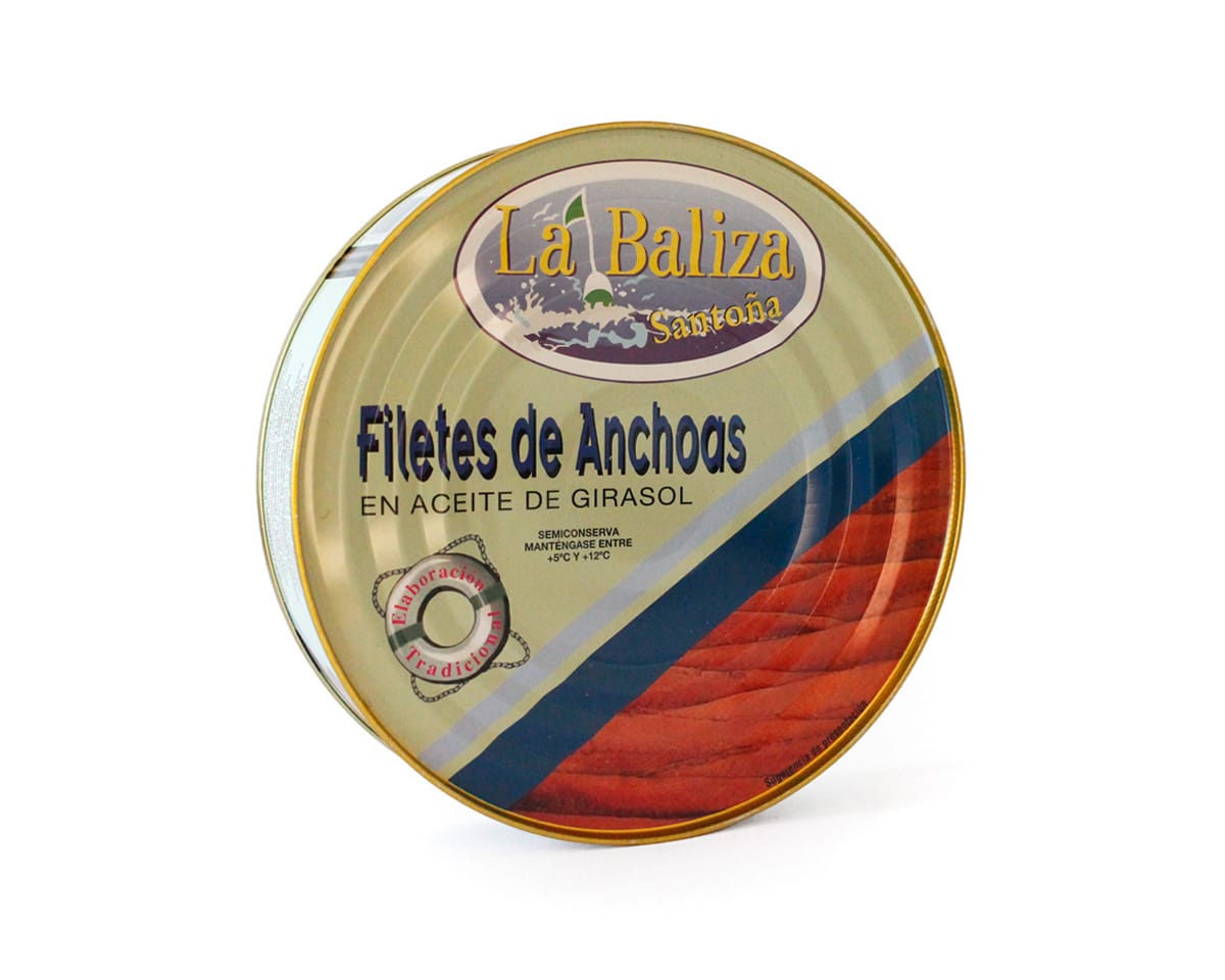 Anchovies in sunflower oil LA BALIZA 500g