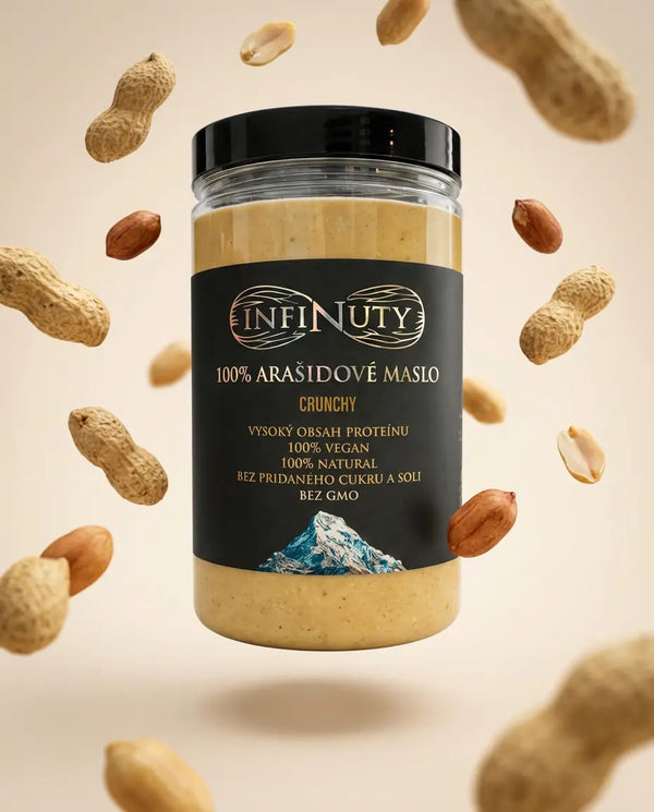 100% Peanut Butter - Crunchy 1 kg