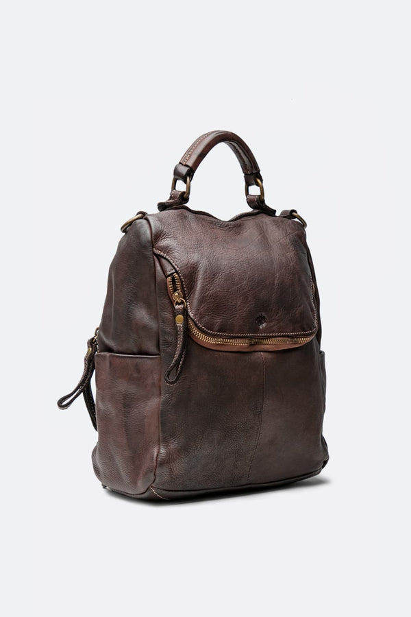 Arezzo Gold zaino 100% vera pelle Made in Italy - Barone Firenze