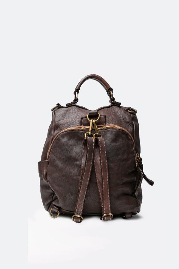 Arezzo Gold zaino 100% vera pelle Made in Italy - Barone Firenze