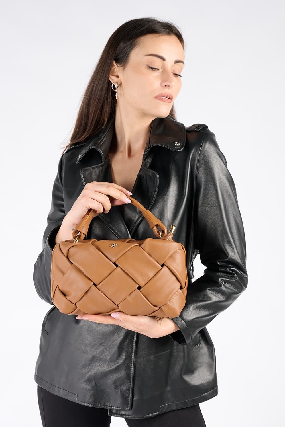 Ariel borsa donna 100% vera pelle Made in Italy - Barone Firenze