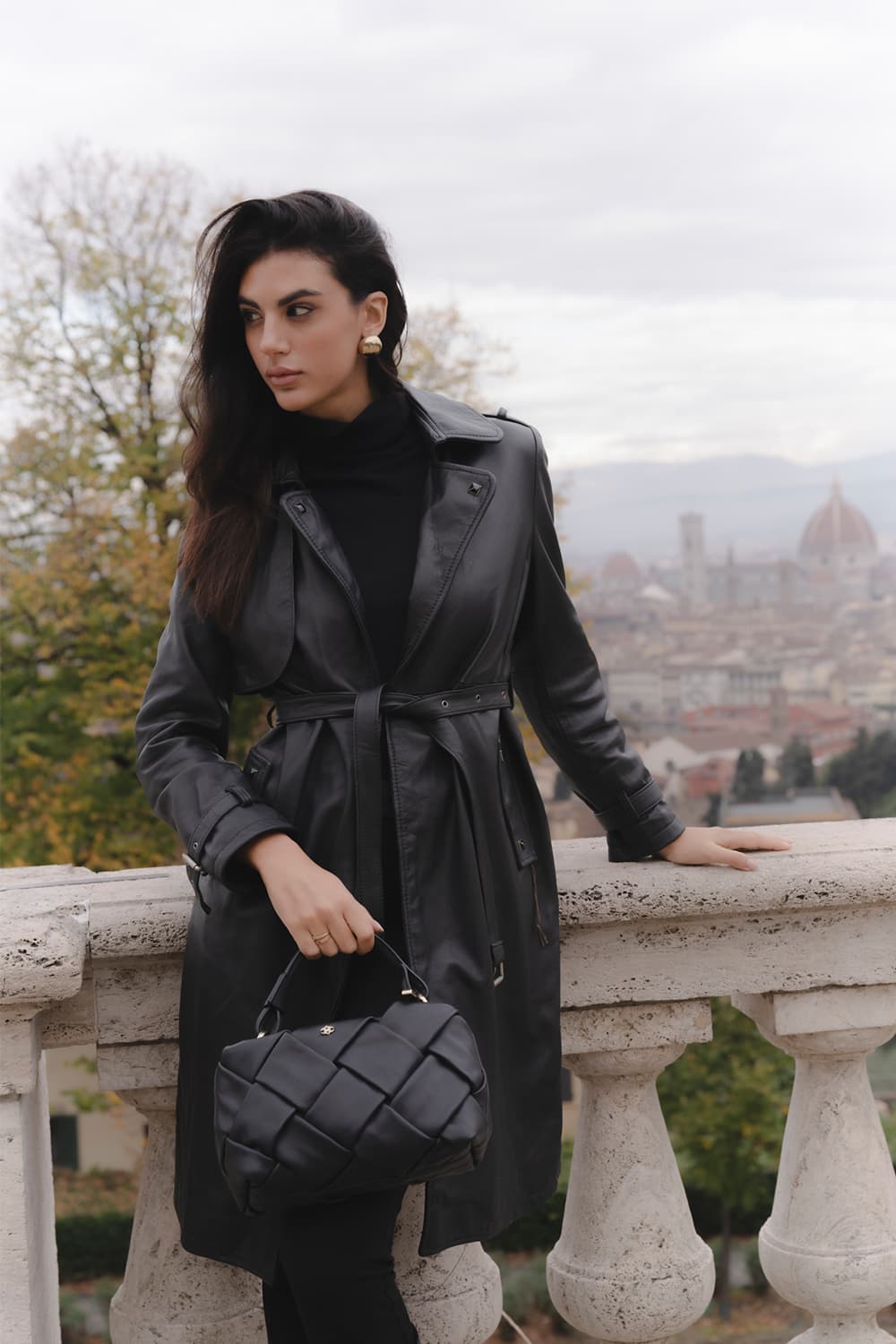 Ariel borsa donna 100% vera pelle Made in Italy - Barone Firenze