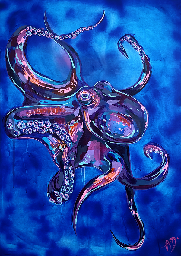 Art print - Chobotnica I