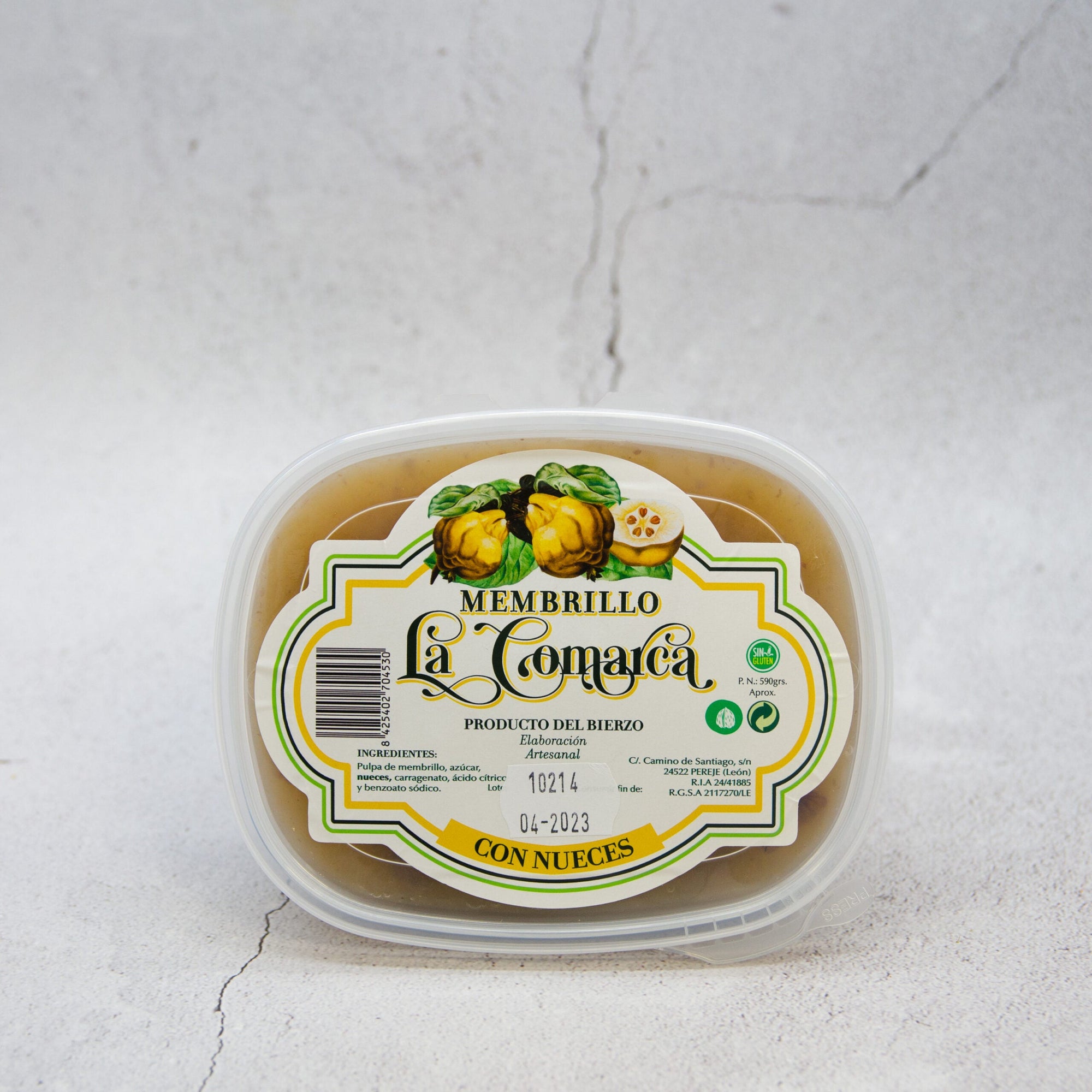 Dulce de membrillo La Comarca con nueces | El Bierzo