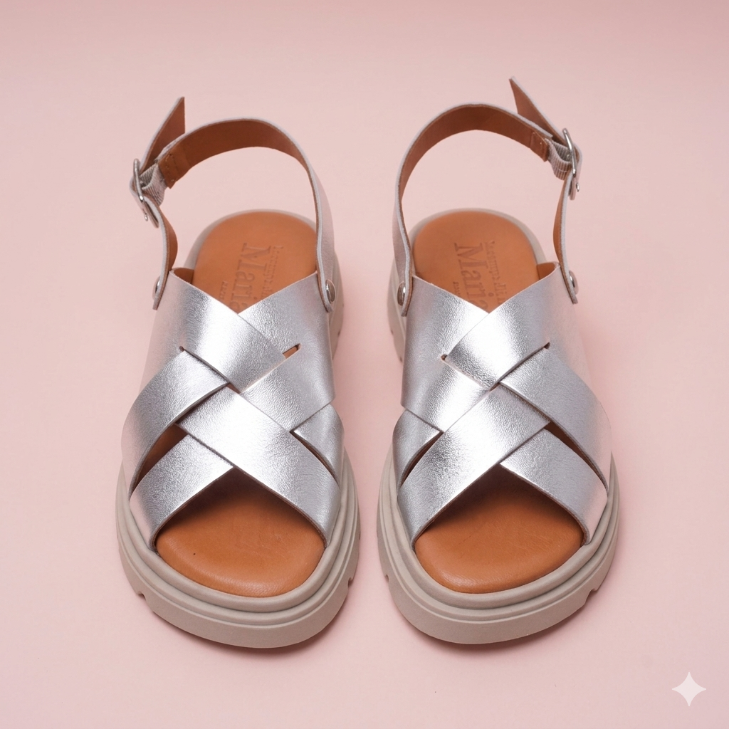 Augusta Silver Sandal